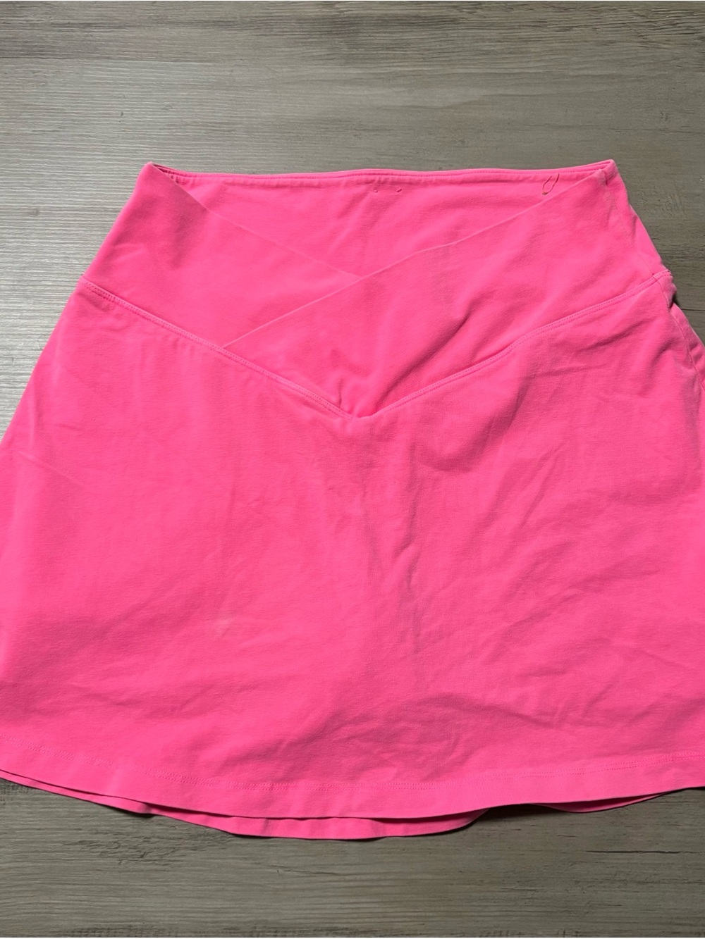 PINK Victoria's Secret Neon Pink Athletic Mini Skirt size L
